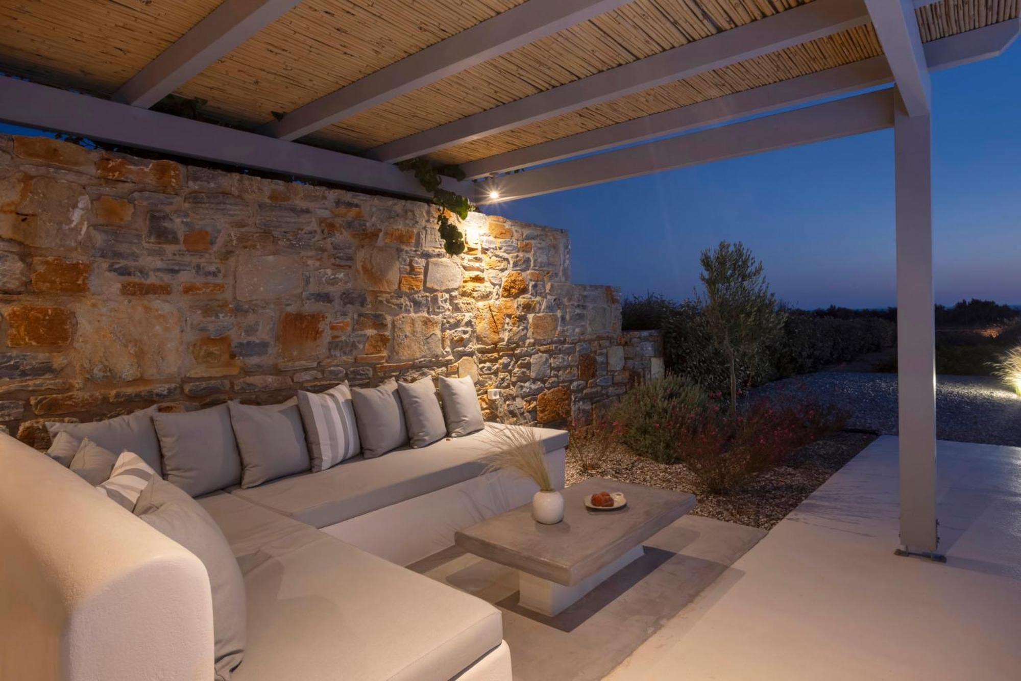 Villa Dione, Private Pool & Seaview By Naxos Dunes Kastrákion Dış mekan fotoğraf