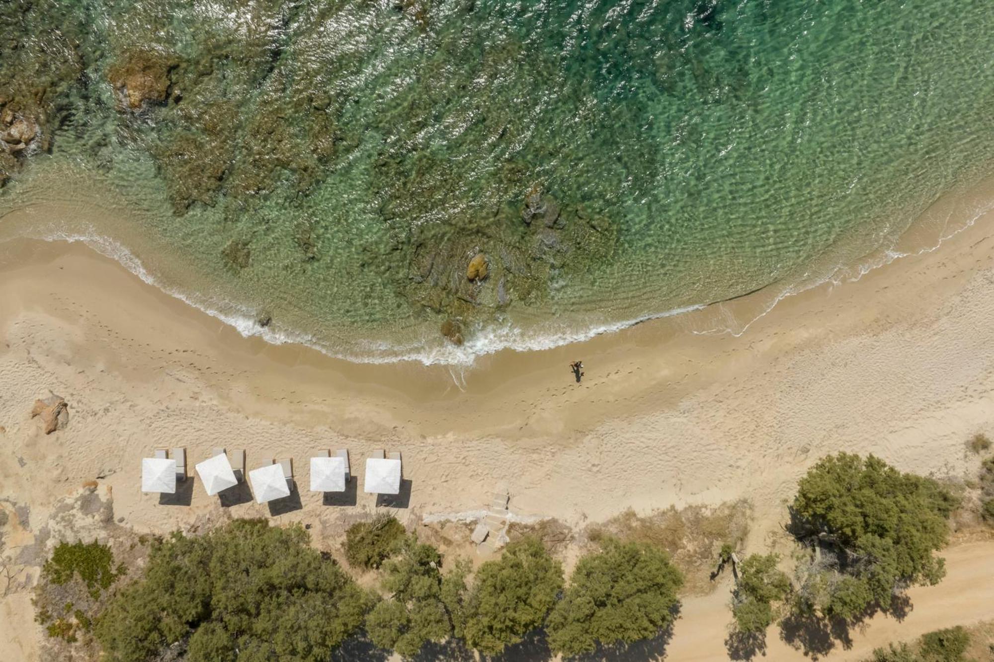 Villa Dione, Private Pool & Seaview By Naxos Dunes Kastrákion Dış mekan fotoğraf